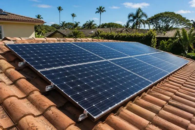 Installation de panneaux solaires à Luxey